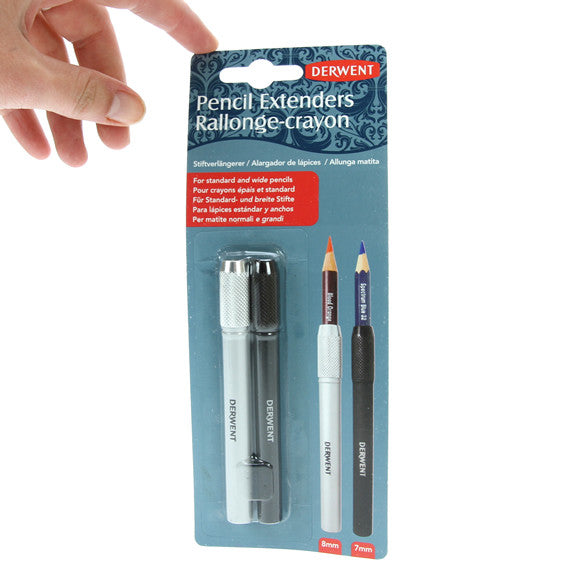 Derwent Pencil Extenders 2pk
