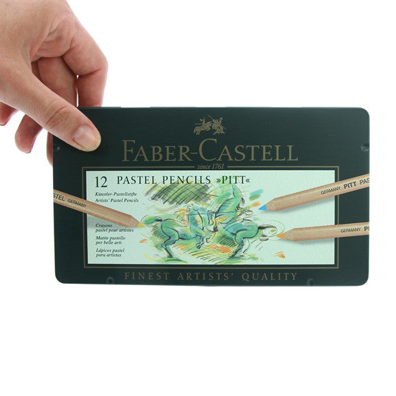 Faber Castell 12 Pastel Pencils "Pitt"