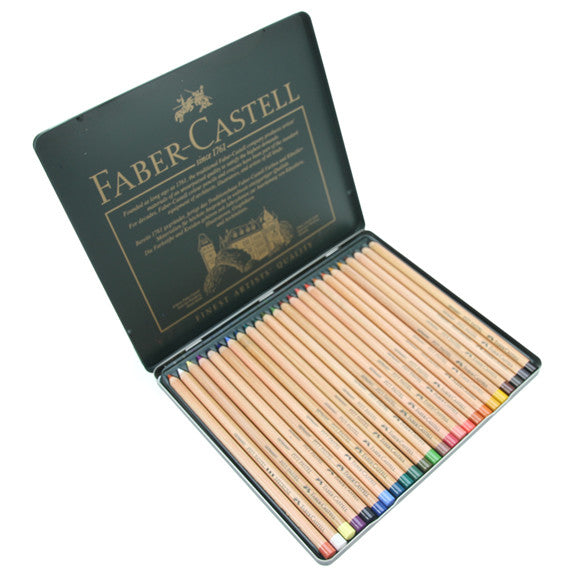 Faber Castell 24 Pastel Pencils "Pitt"