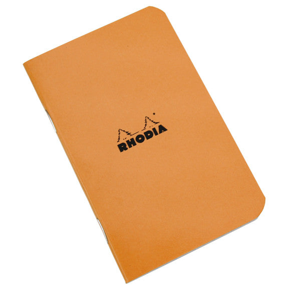 Rhodia Small Squared Pad Orange 7.5 x 12 cm