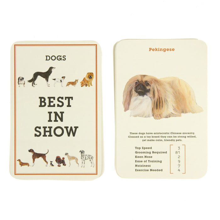 Dogs Best In Show Trump Card Game
