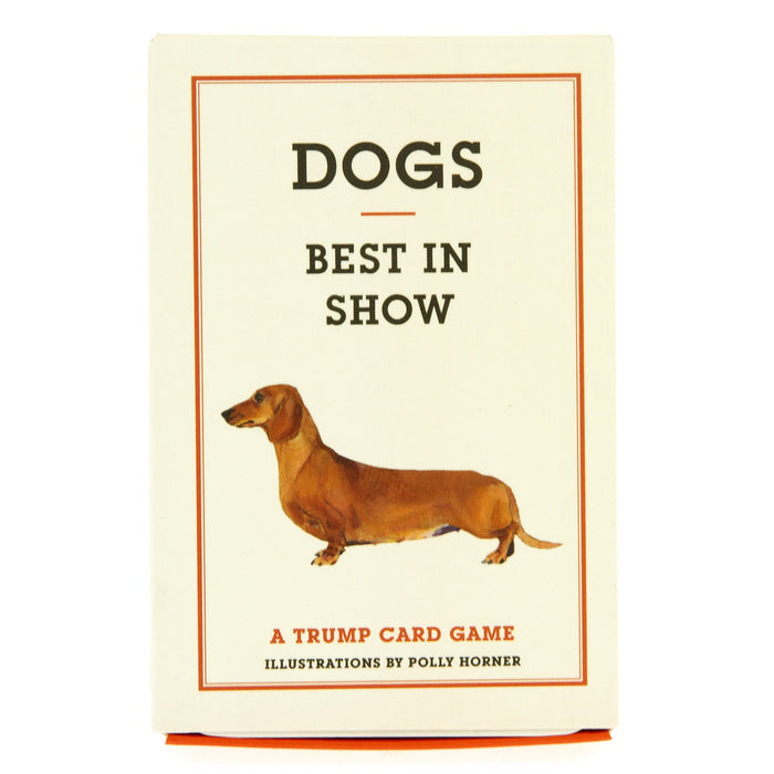 Dogs Best In Show Trump Card Game