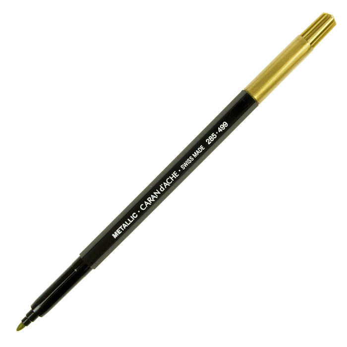 Caran D'ache Metalic Fibre Tipped Pen