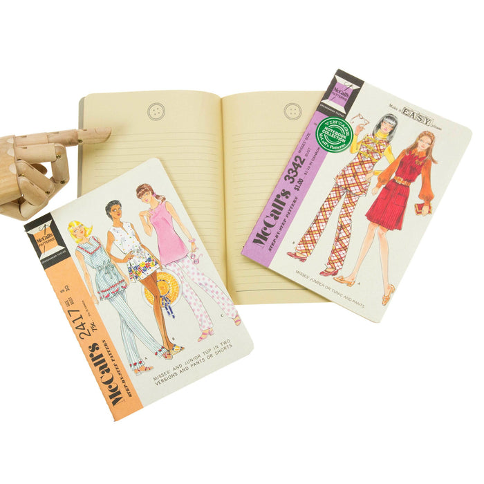 Vintage McCall's Patterns Notebook Pack