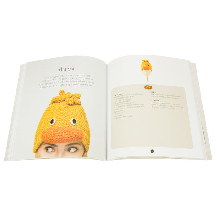 Crocheted Animal Hats Book