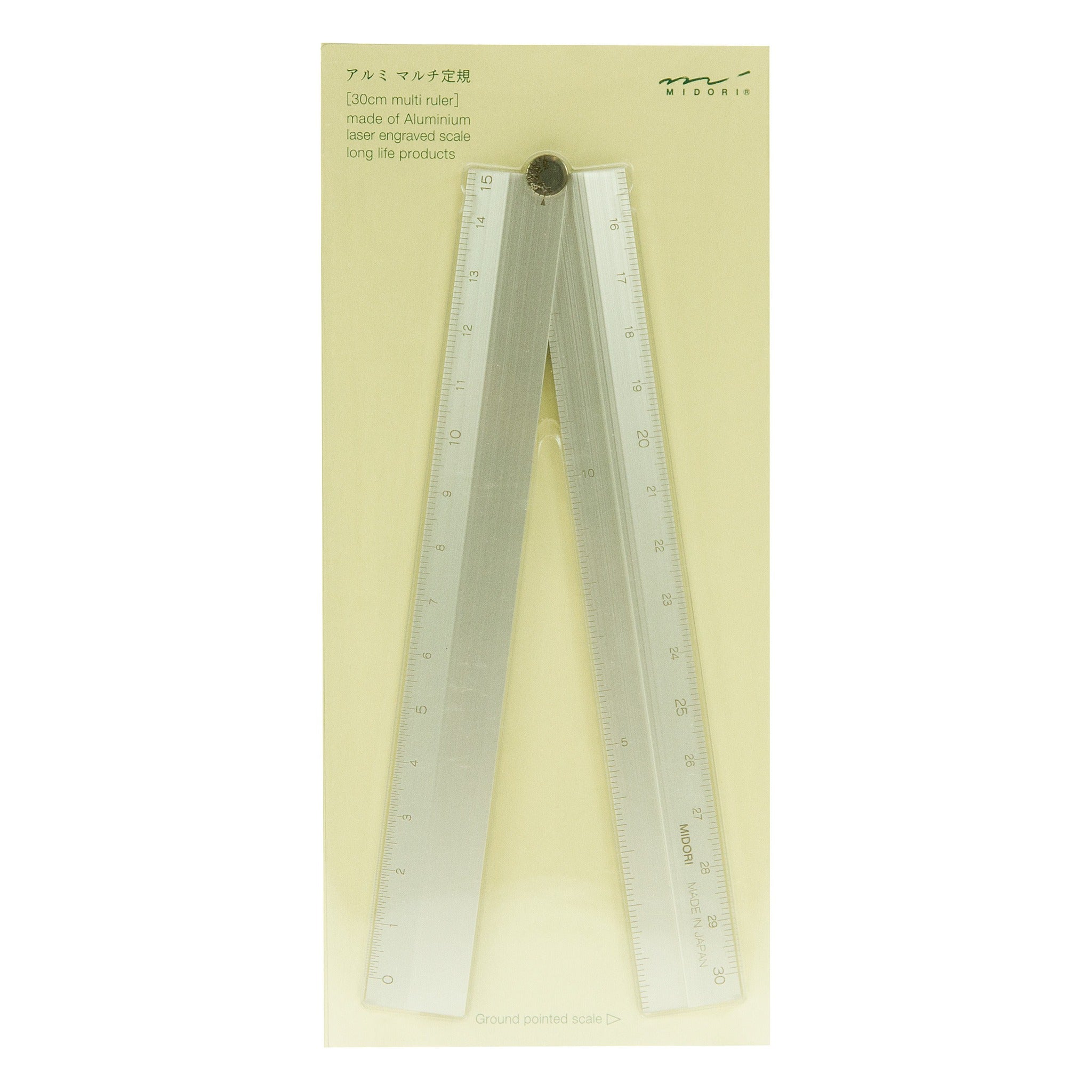 Midori Aluminium Multi Rulers