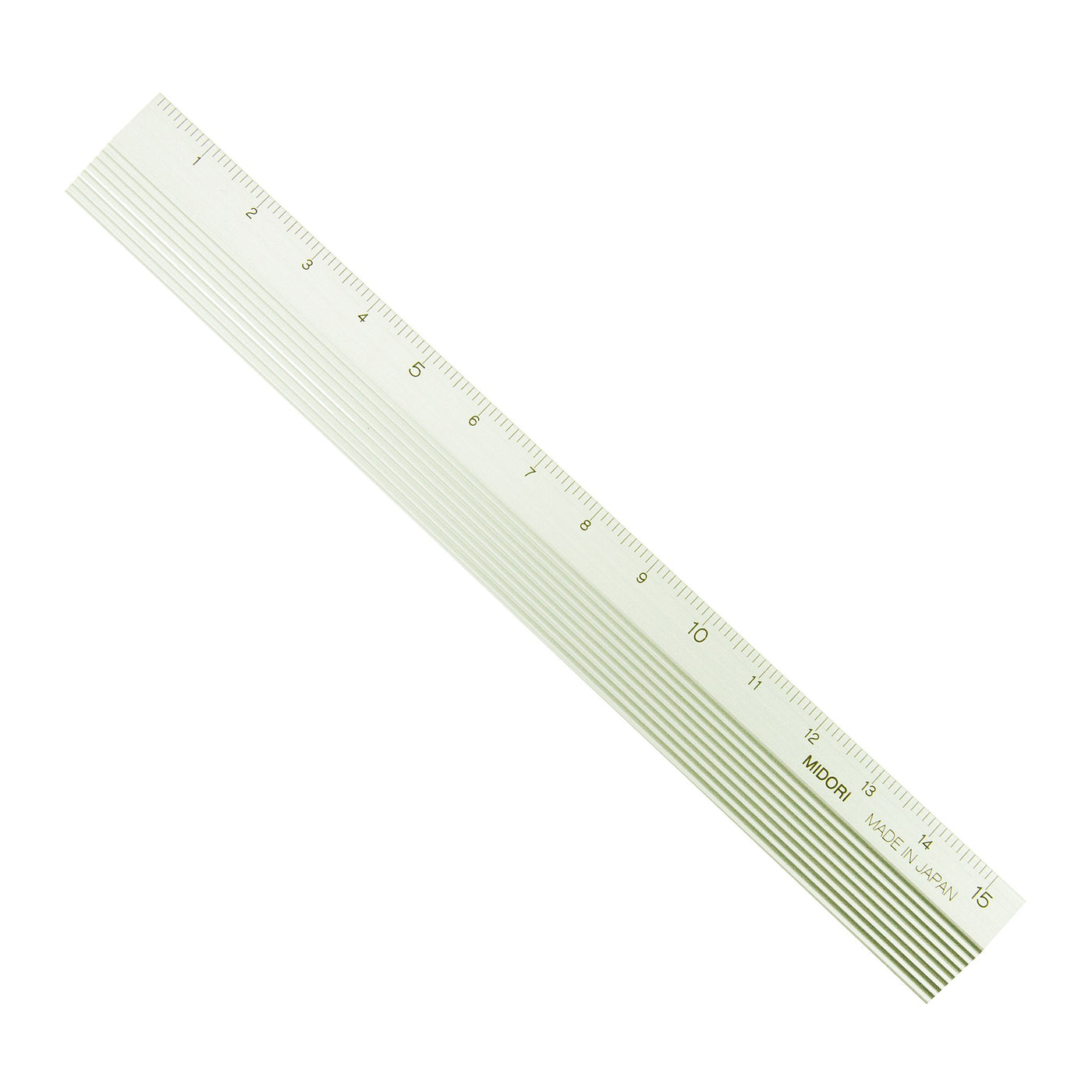 Midori Aluminium Mini Ruler — Fred Aldous