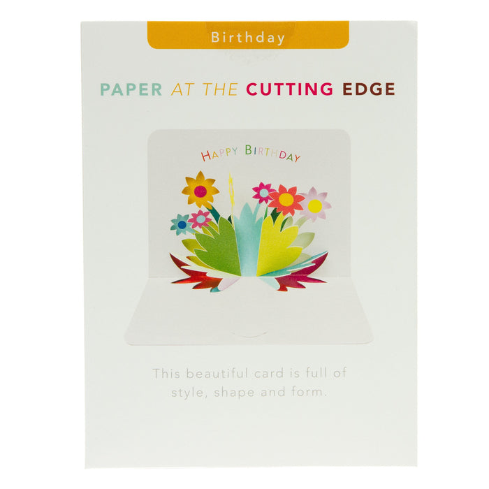 Form Folding Cards - Birthday Flowers
