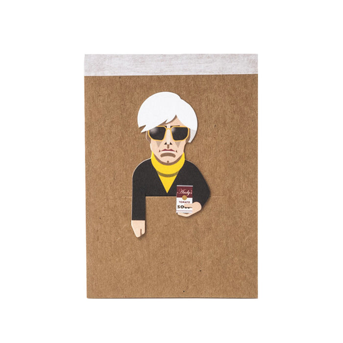 Andy Warhol Artist Pocket Sketchbook
