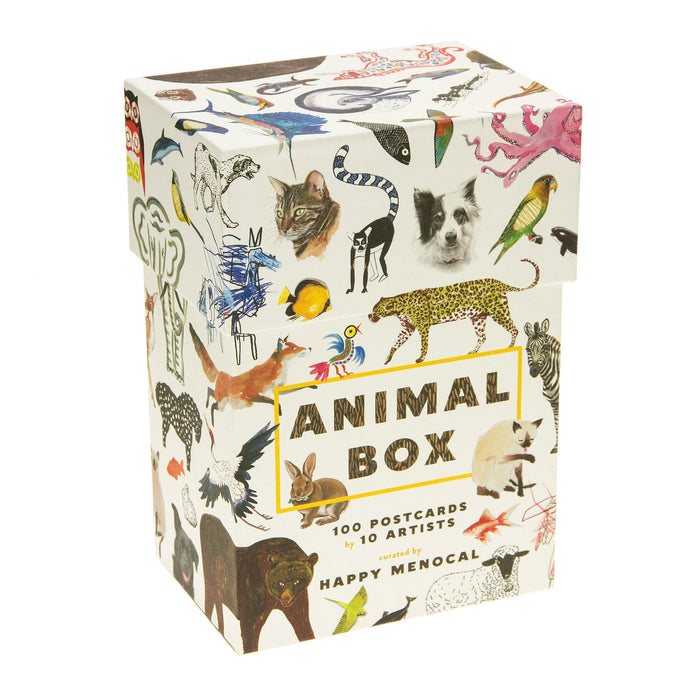 Animal Box 100 Postcards