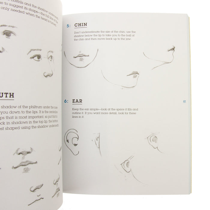 Draw Faces In 15 Minutes Book