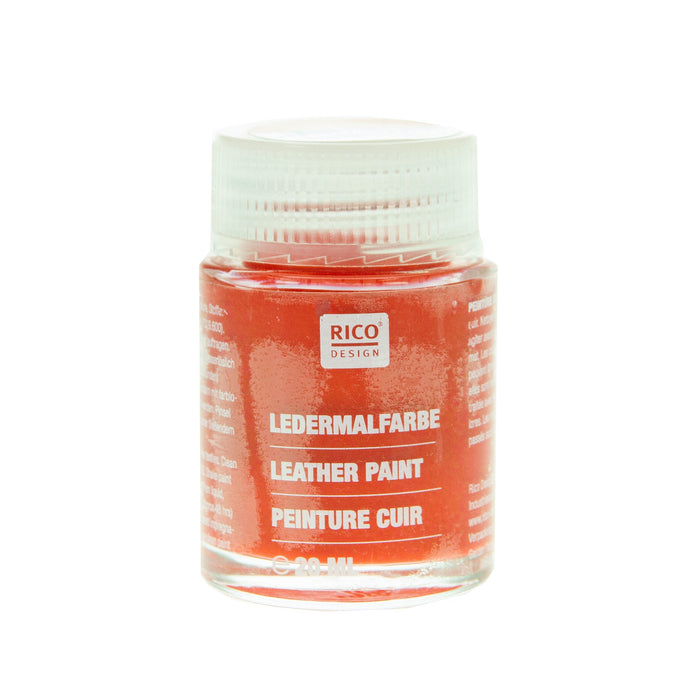 Rico: Leather Paint 20ml Brilliant Red
