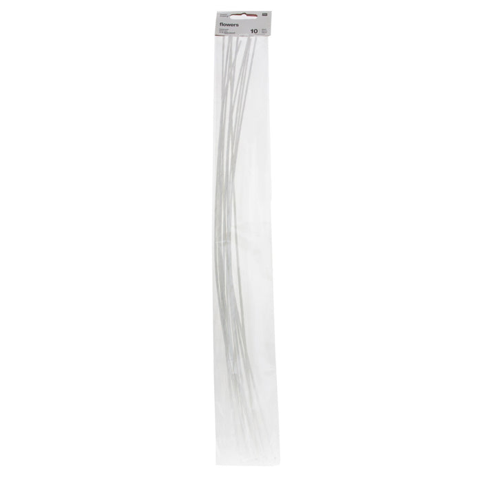 Rico Paper Covered Floral Wire White Large