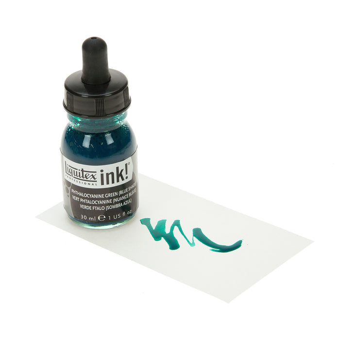 Liquitex Ink Phthalocyanine Green Blue Shade