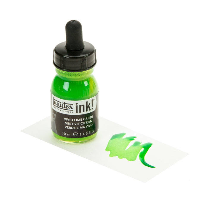 Liquitex Ink Vivid Lime Green