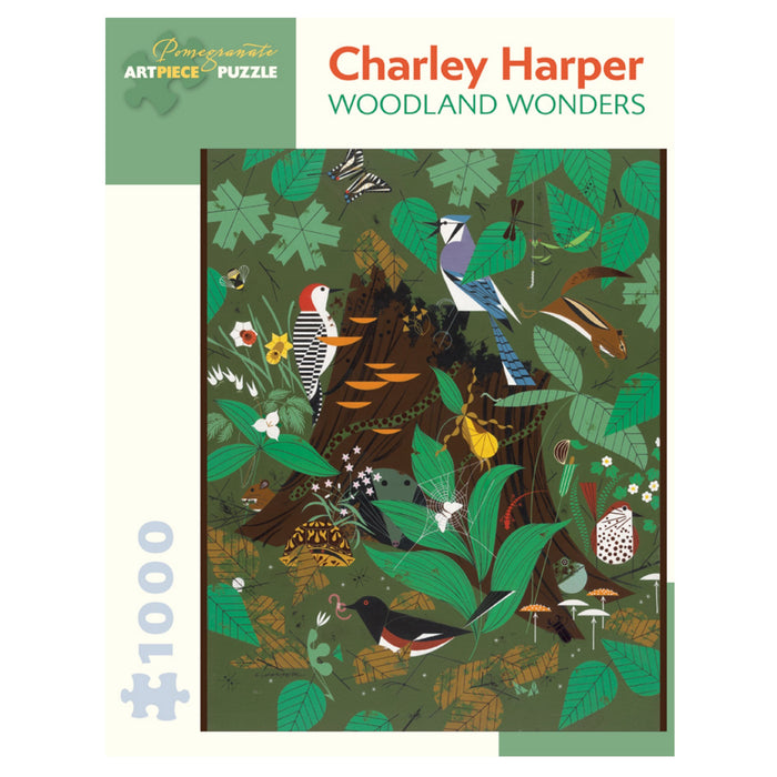 Charley Harper: Woodland Wonders Puzzle 1000 Piece Jigsaw Puzzle