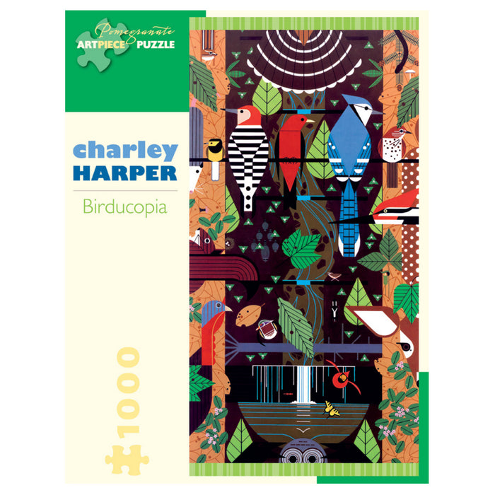 Charley Harper: Birducopia 1000 Piece Jigsaw Puzzle