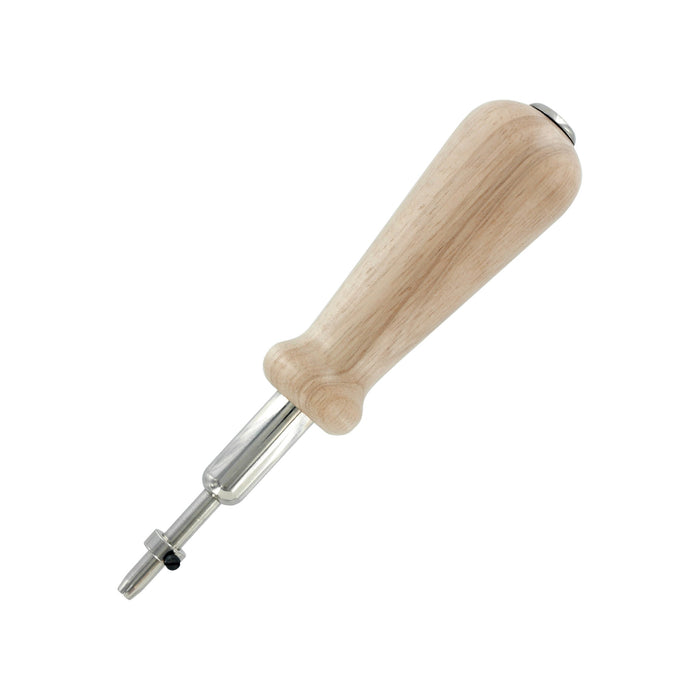 Pin Pusher (Wood Handle) + Depth Stop