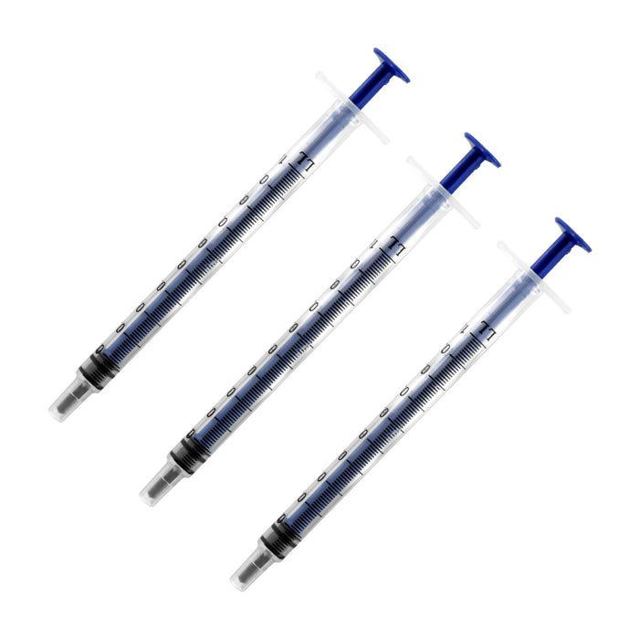 3 x 1ml Syringes