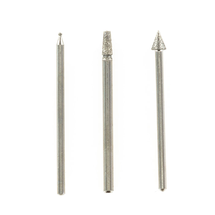 3 Diamond Burs (Round)