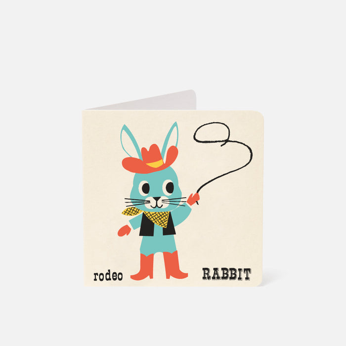 A-Z Card Rodeo Rabbit
