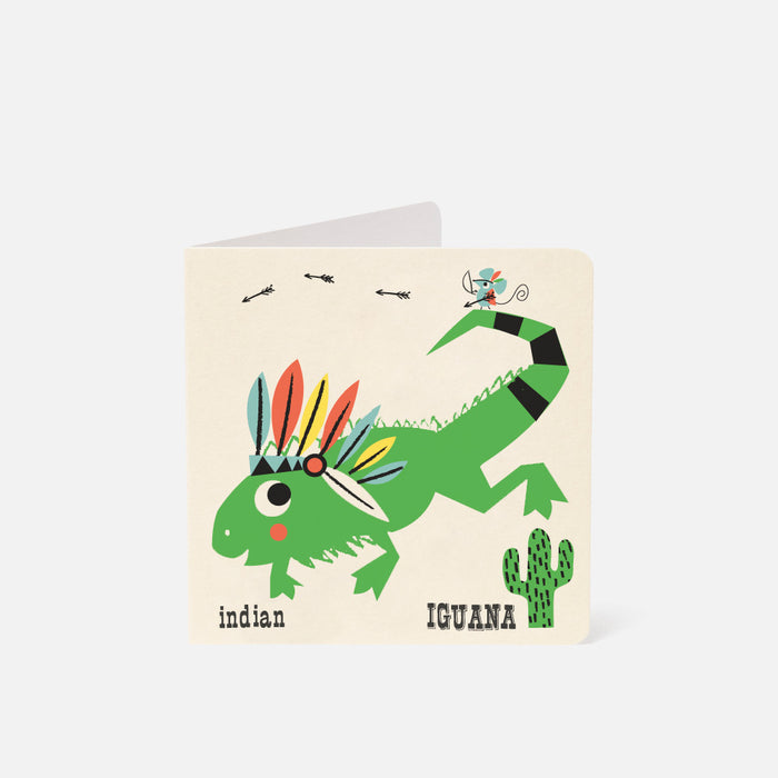 A-Z Card Indian Iguana