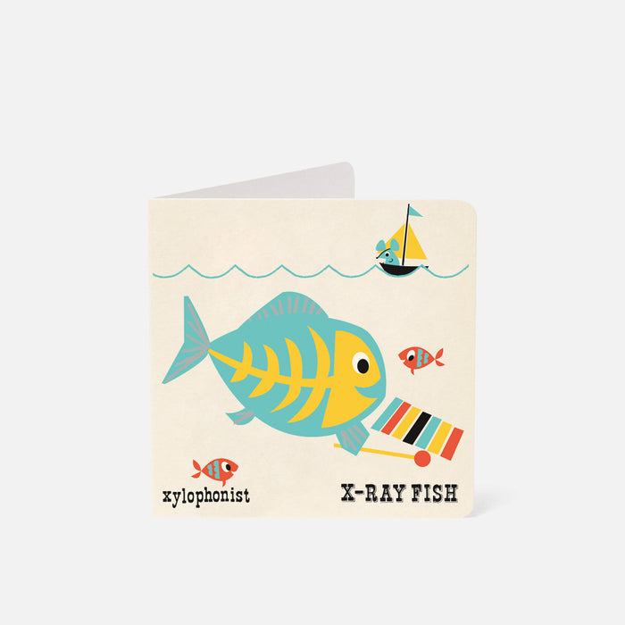 A-Z Card Xylophonist X-Ray Fish