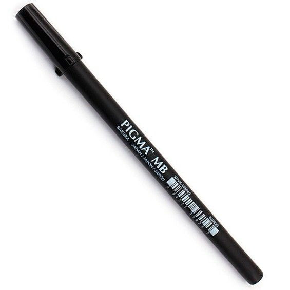Pigma Brush Pen Black MB Fine