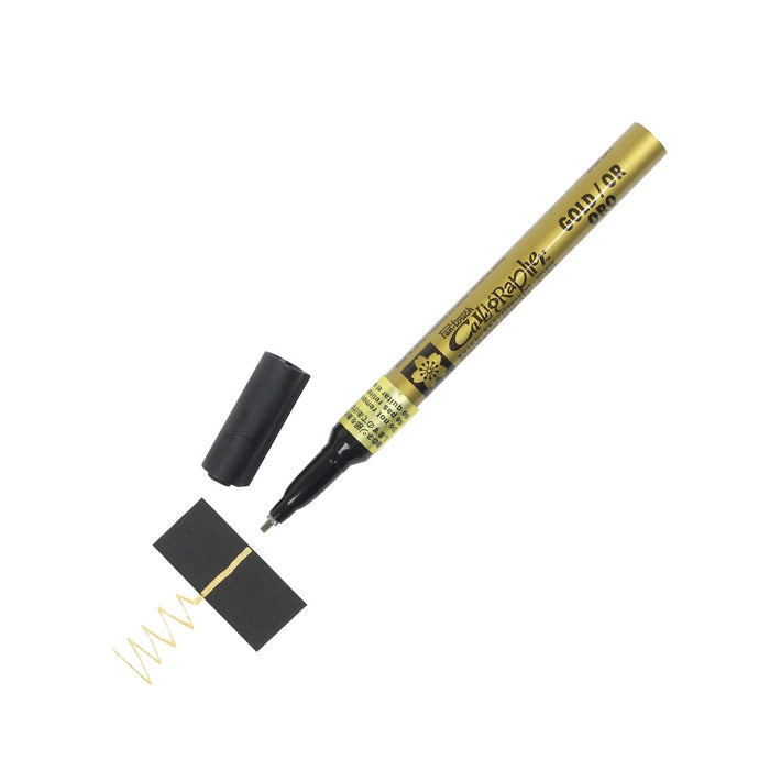 Gold Calligraphy Marker Fine