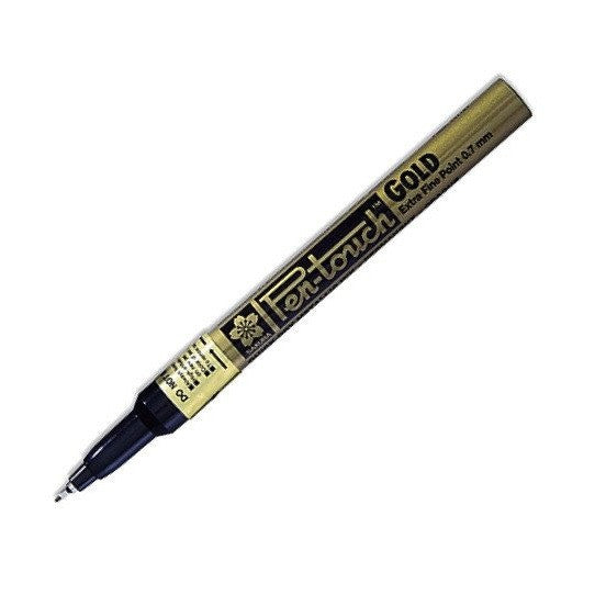Gold Pen Touch Marker Extra Fine