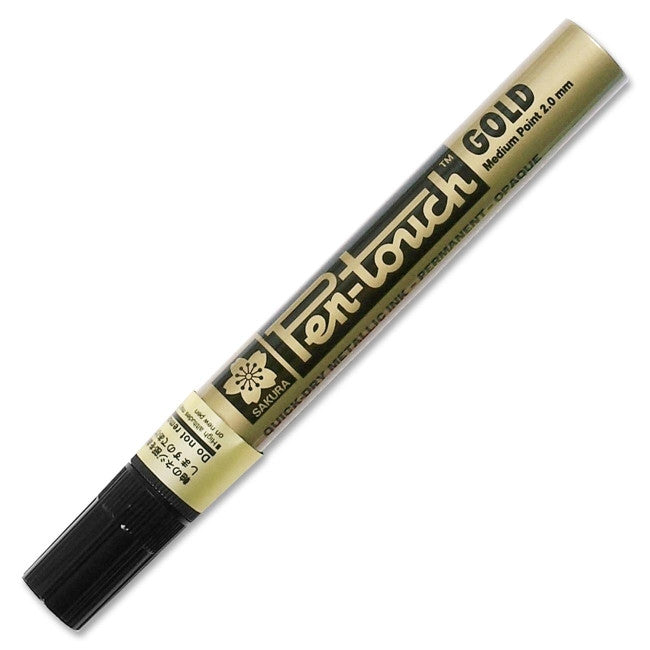 Gold Pen Touch Marker Medium