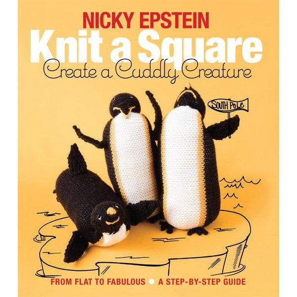 Knit A Square Cuddly Creature book