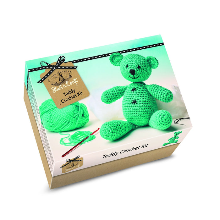 Start A Craft Teddy Crochet Kit