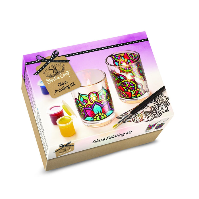 Start A Craft Glass Painting Kit