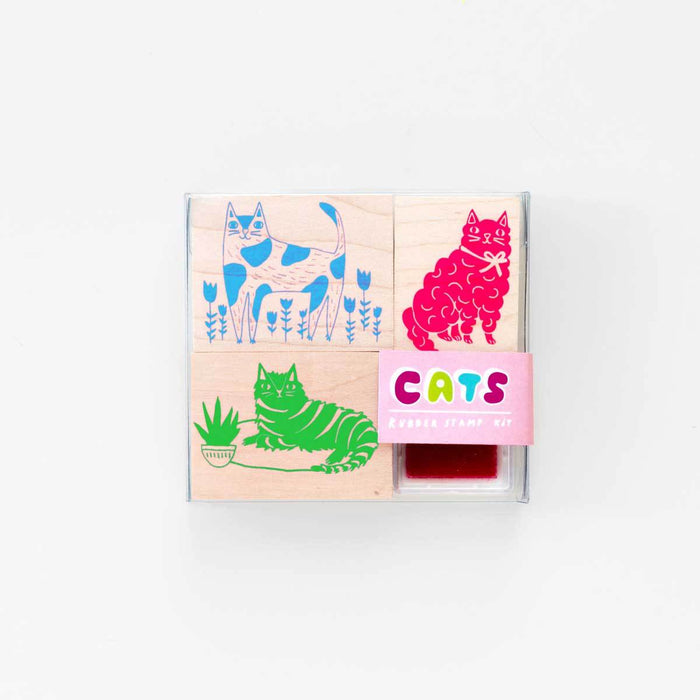 YOW: Stamp Kit - Cats (Small)