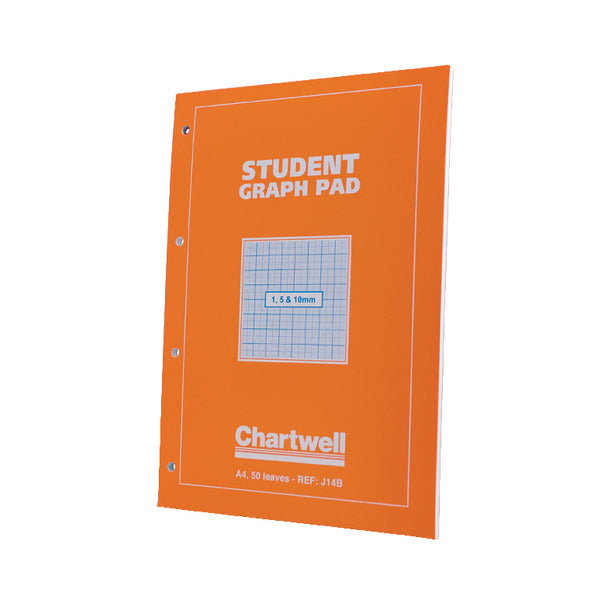 Student Graph Pad 50sh A4 1/5/10mm 70g 4H