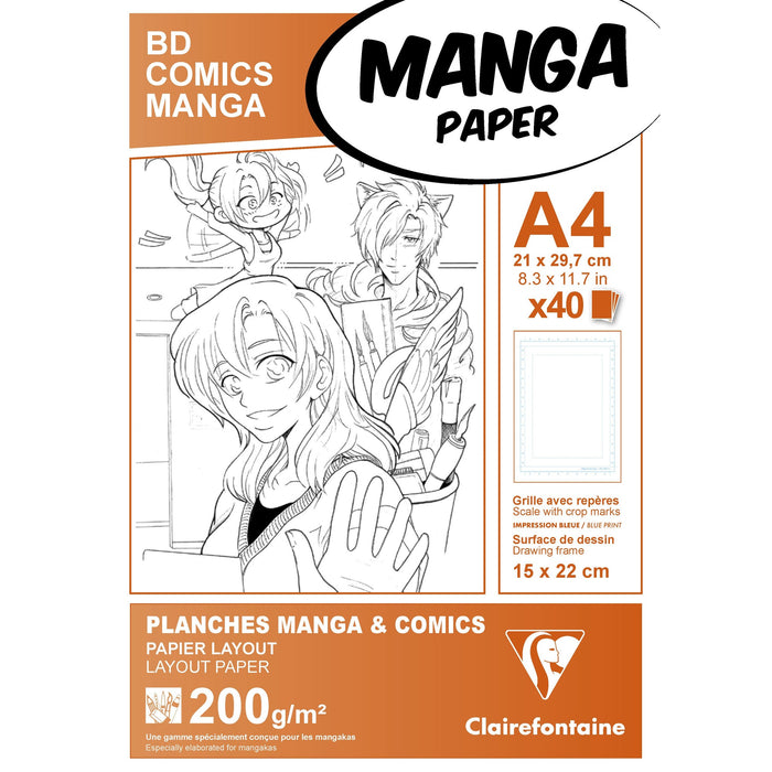 Manga Grid Pack A4