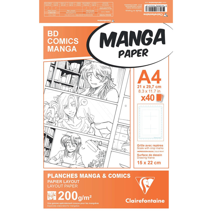 Manga BD/Comic pack A4  F.6S