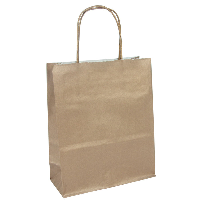 Gift Bag 18 x 7 x 24cm - Brown Kraft - Pack of 25