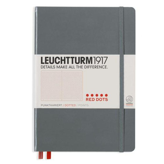 Leuchtturm 1917 Medium Notebook Special Edition Red Dotted