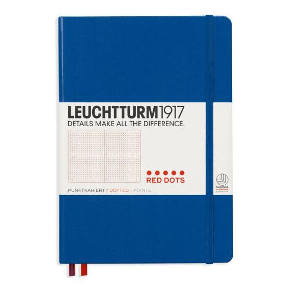 Leuchtturm 1917 Medium Notebook Special Edition Red Dotted