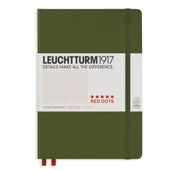 Leuchtturm 1917 Medium Notebook Special Edition Red Dotted
