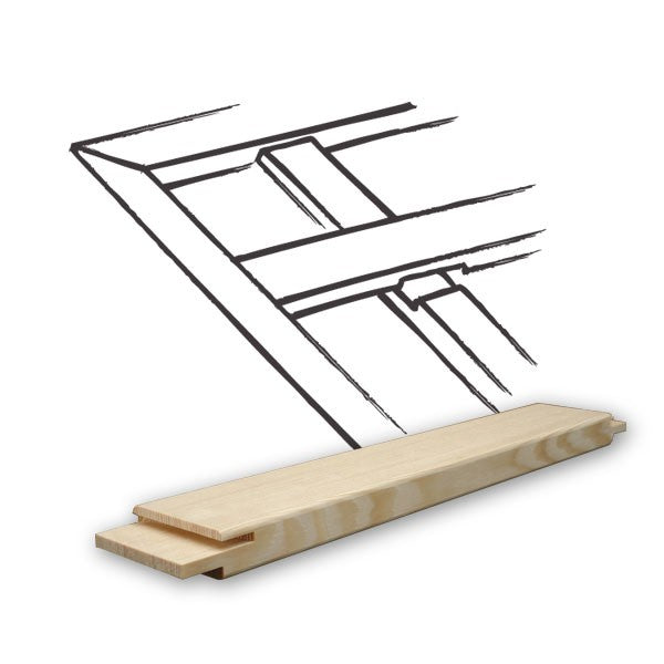 Exhibition Cross Bar 22 mm x 59 mm x 45 cm