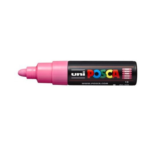 PC-7M Posca Large Bullet Tip Pink — Fred Aldous