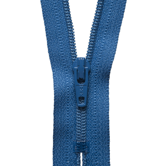 Nylon Dress and Skirt Zip - 46cm/18.11in - Saxe Blue