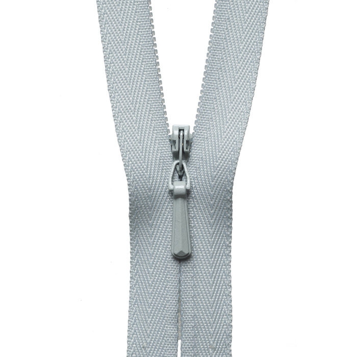 Concealed Zip - 56cm - Pale Grey