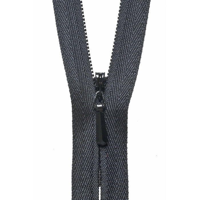 Concealed Zip - 56cm - Black