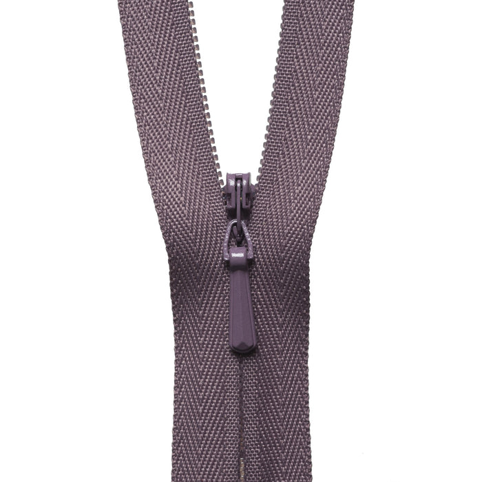 Concealed Zip - 56cm - Grape