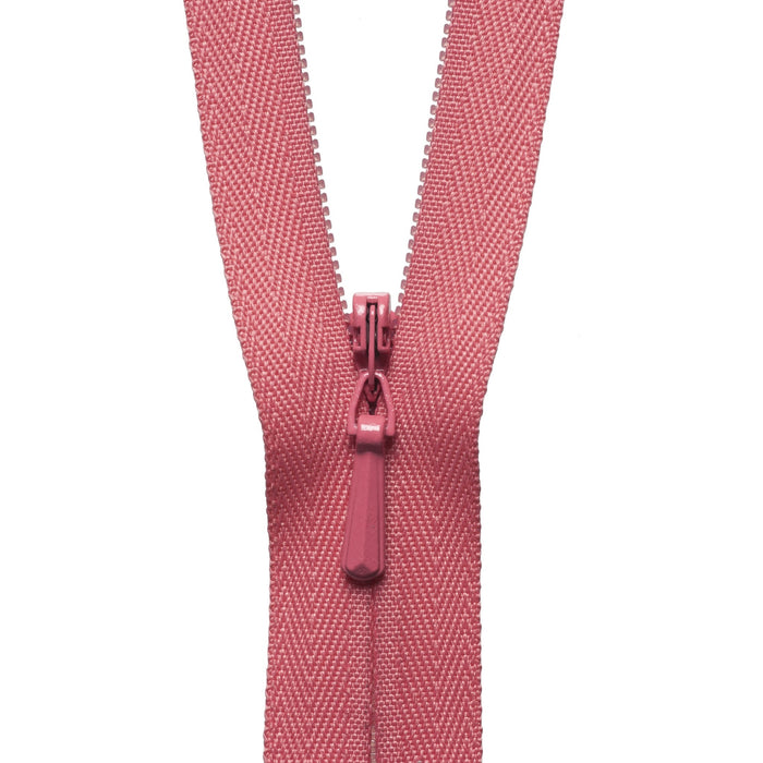 Concealed Zip - 56cm - Coral Pink
