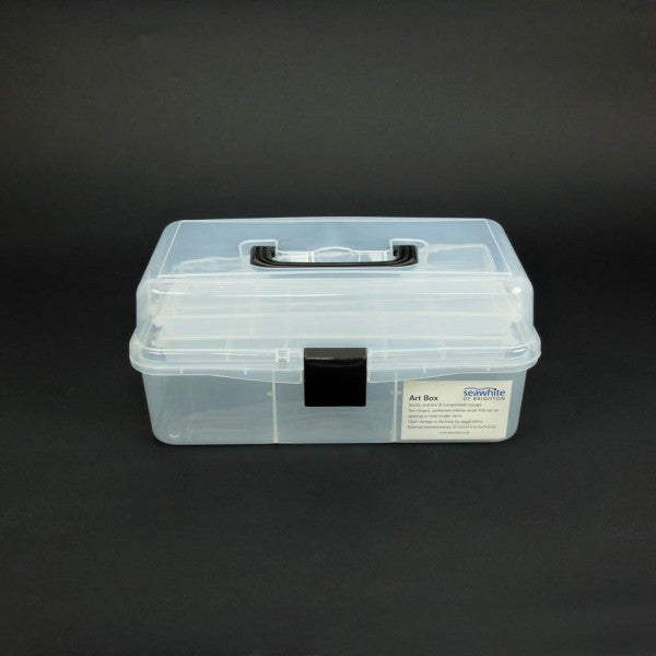 Seawhite Clear Tool Box With Foldout Shelves